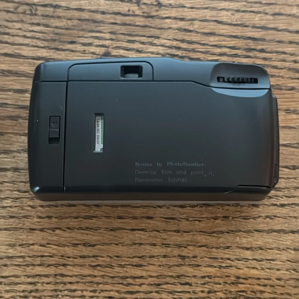 Panoramic Silver Camera